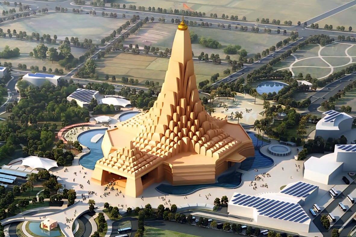 Adani Cement creates world record for largest religious temple raft foundation