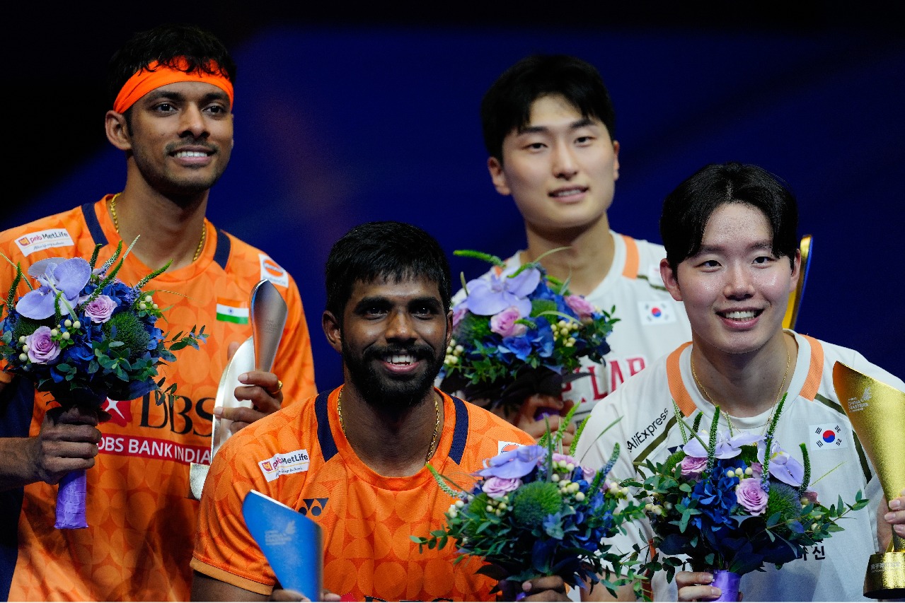 China Masters: Satwik-Chirag lose to world champs Kim-Seo in men's doubles final