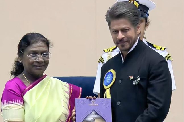 71st National Awards: SRK, Vikrant Massey receive Best Actor award from President Droupadi Murmu
