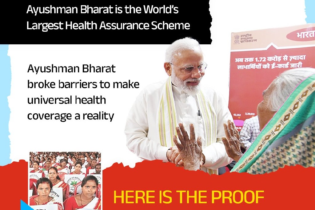 Ayushman Bharat, POSHAN Abhiyaan reducing disease, building human capital: PM Modi