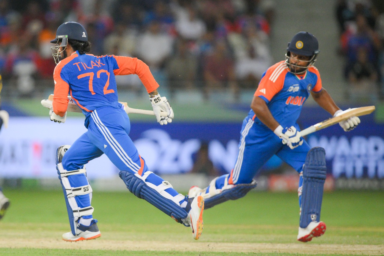 Asia Cup: Abhishek Sharma and Tilak Varma shine as India post 202/5 against Sri Lanka