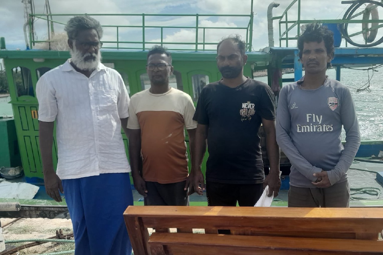 Released from Sri Lankan jail after 52 days, 4 Andhra fishermen to return on September 30