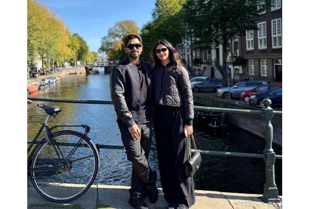 Allu Arjun says, 'Happy Birthday Cutie' as wife Sneha Reddy turns a year older