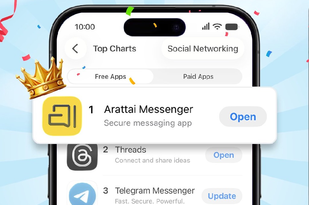 Zoho to make WhatsApp rival Arattai open like UPI as downloads jump 185X