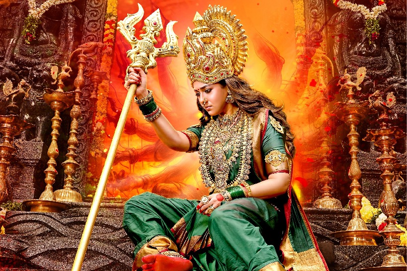 First look poster of Nayanthara's 'Mookuthi Amman 2' released