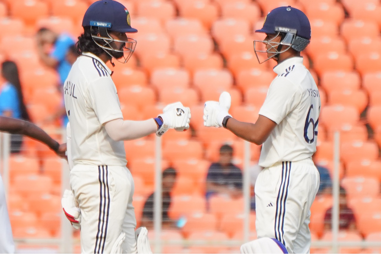 1st Test: Rahul hits unbeaten 53 as India reach 121/1, trail West Indies by 41 runs