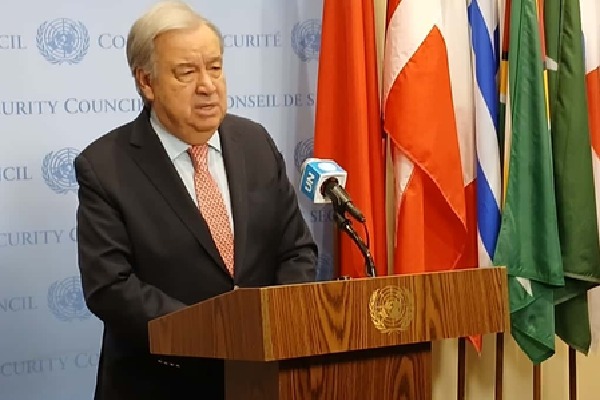 Guterres welcomes Gaza deal, sees opportunity for two-state solution