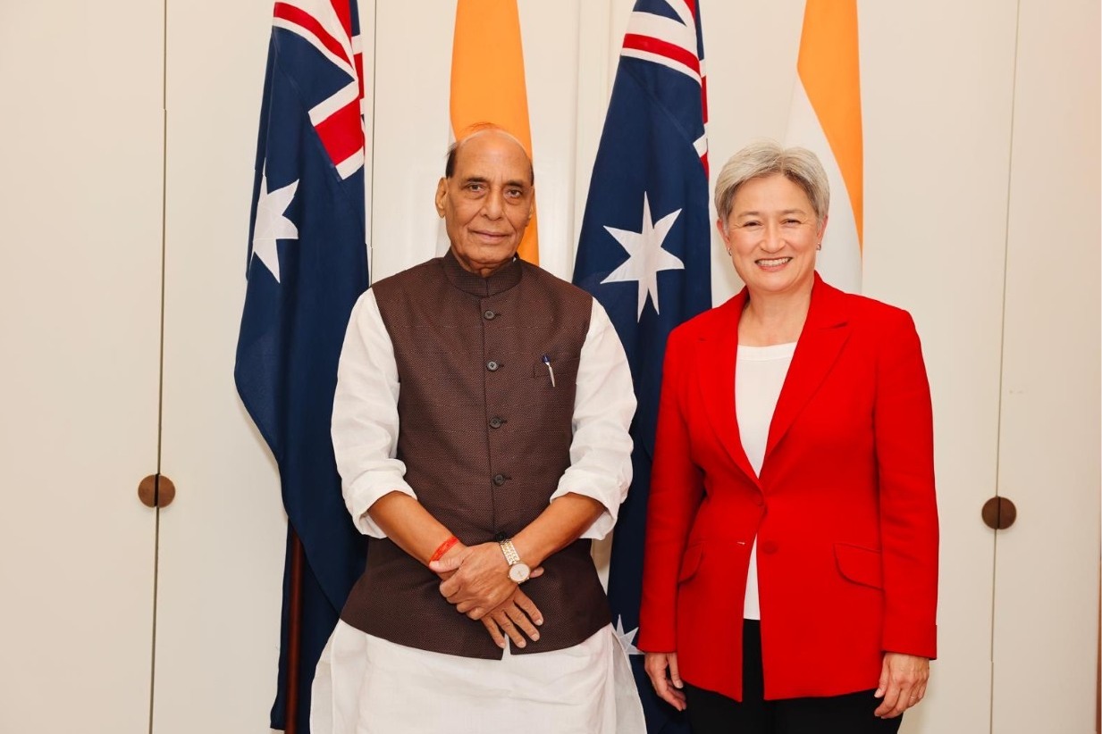 Rajnath Singh, Australian FM Penny Wong discuss ways to strengthen strategic partnership