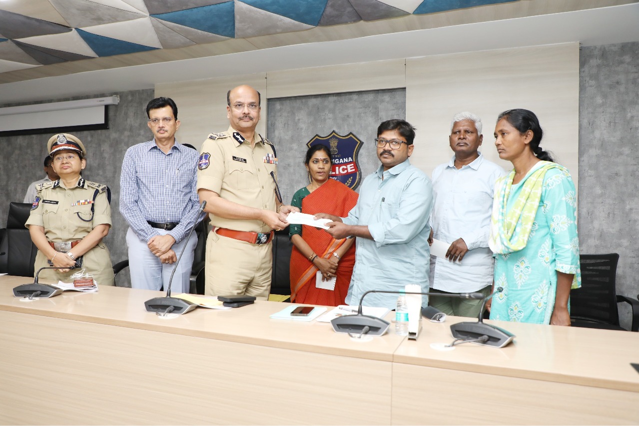 Three senior Maoist leaders surrender before Telangana DGP