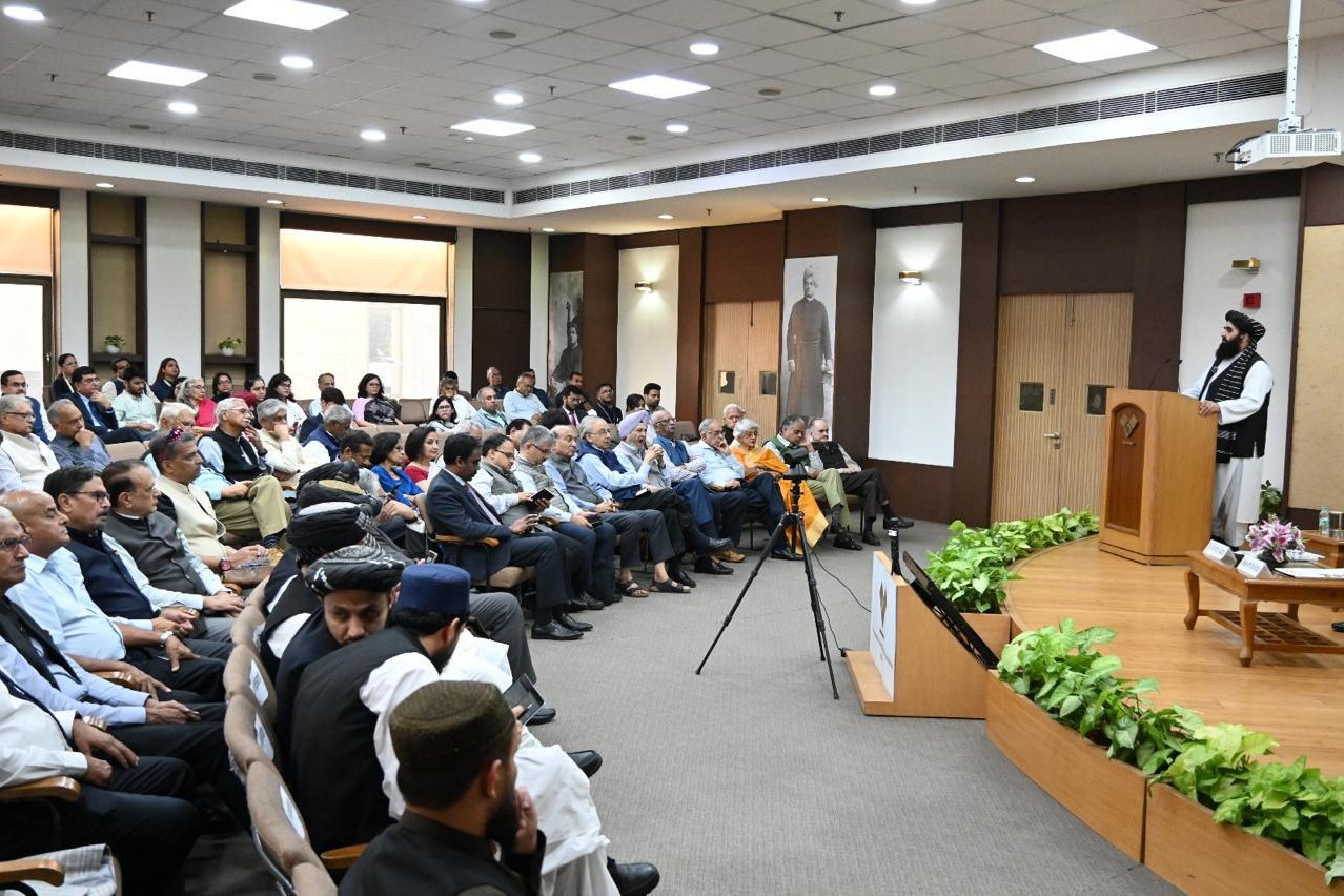 Muttaqi attends Delhi think tank event, enthralls audience with mention of Tagore's Kabuliwala