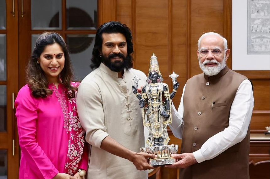 Ram Charan meets PM Modi, lauds PM’s vision for sports