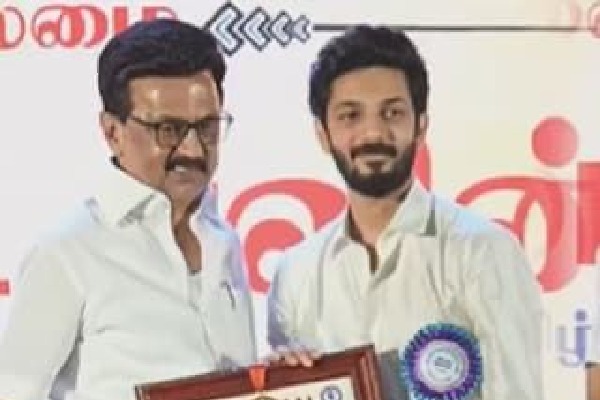 TN CM Stalin presents Kalaimamani awards to Sai Pallavi, SJ Suryah and Anirudh