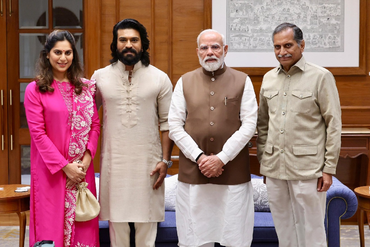 PM Modi commends Ram Charan’s efforts in popularising archery with APL