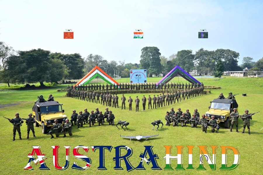120 Indian Army troops reach Australia for Exercise AUSTRAHIND 2025