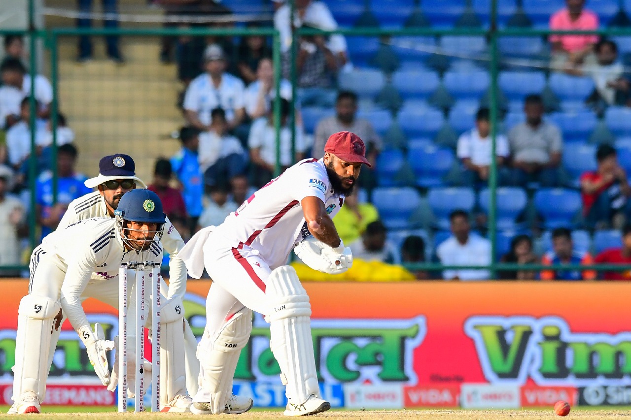 2nd Test: Campbell makes 115 as WI reach 252/3 at lunch on Day 4, trail India by 18 runs