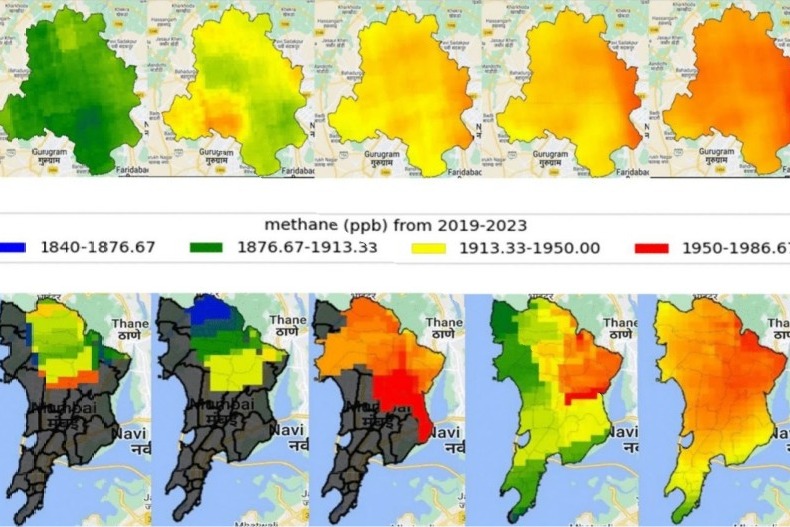 IIT Bombay study shows carbon dioxide, methane levels rising in Delhi and Mumbai