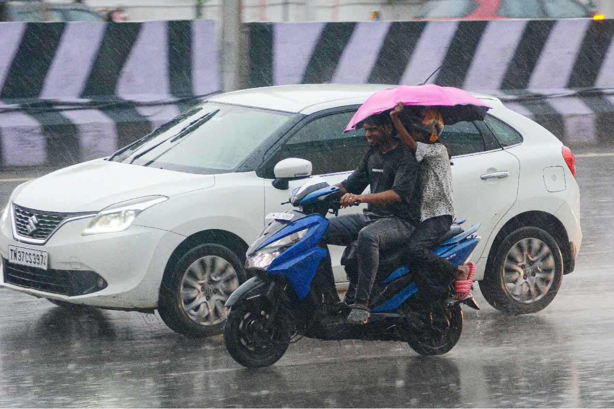 Heavy rain, thunderstorms likely in Tamil Nadu for four days