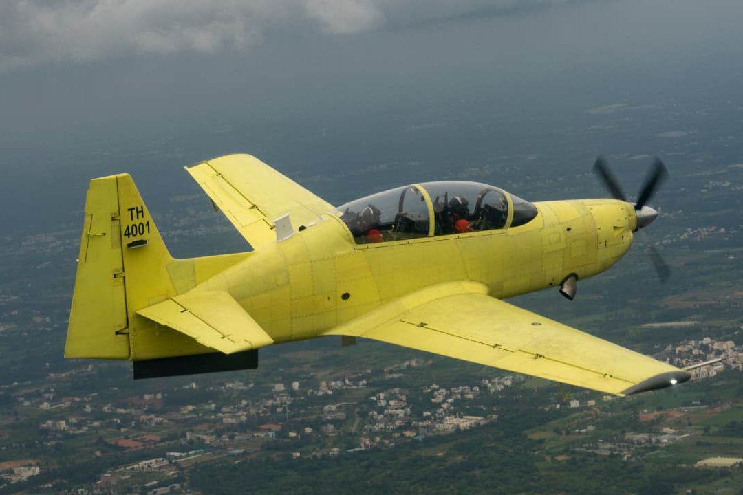 HAL’s first HTT-40 trainer aircraft takes to the skies