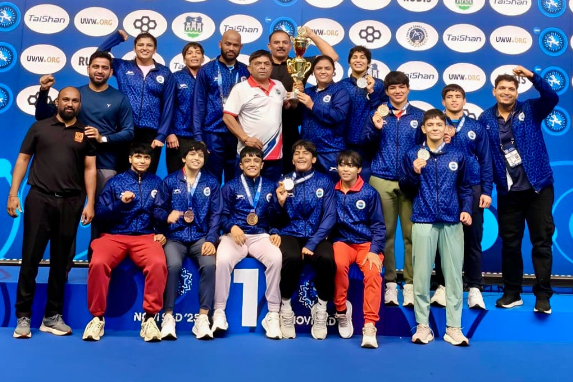 U-23 World Wrestling C’ship: Sujeet wins gold medal; women’s team secure team title