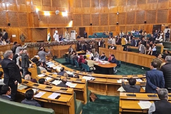 Uproar in J&K Assembly over BJP Kishtwar MLA Parihar's remark