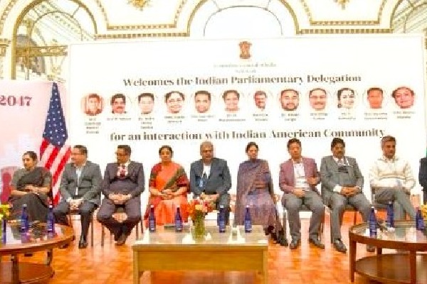 BJP MP leads parliamentary delegation in engaging with 120 Indian-American leaders in New York