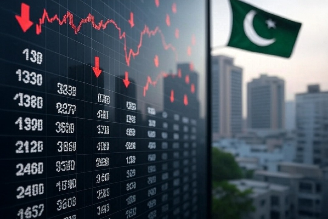 Pakistan stock markets continue to bleed, plunges over 1,600 points