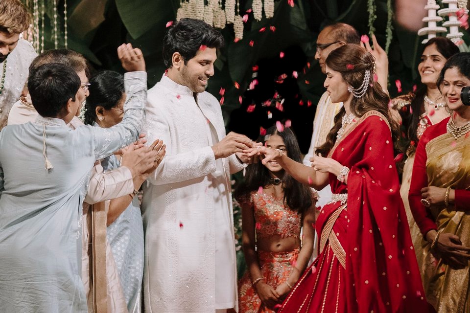 Allu Arjun welcomes sister-in-law Nayanika to the family after engagement with brother Allu Sirish