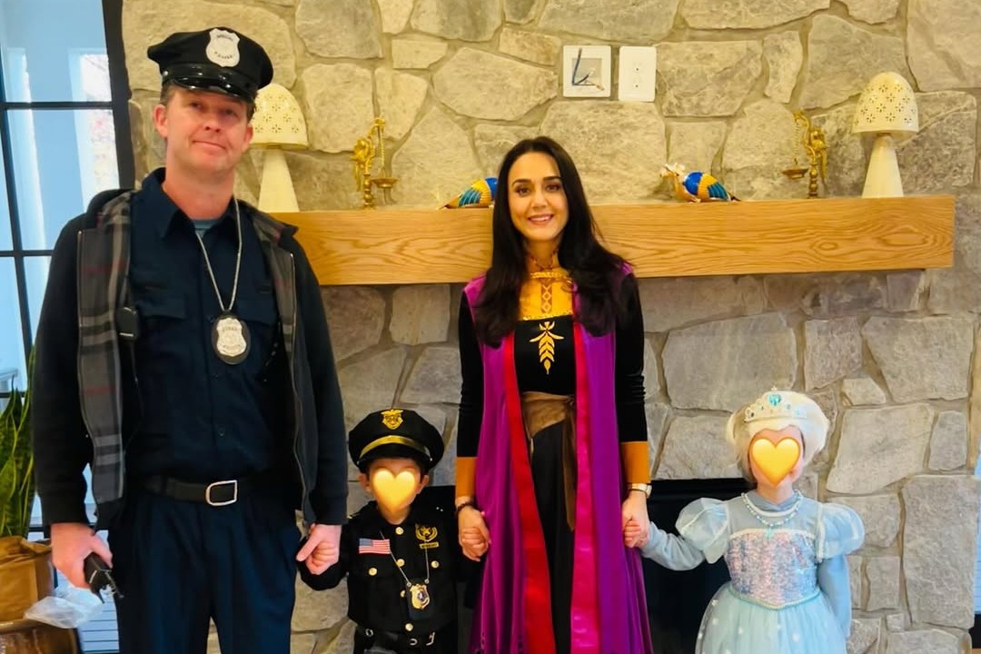 Preity Zinta's Halloween was all about the 'joy on my kids faces'