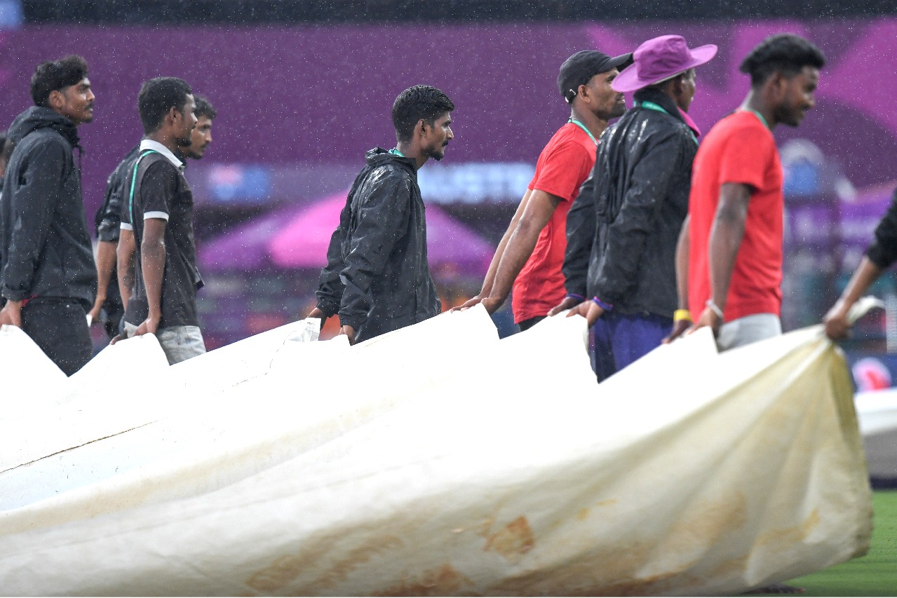 Women's WC: Persistent rain pushes toss further at DY Patil Stadium