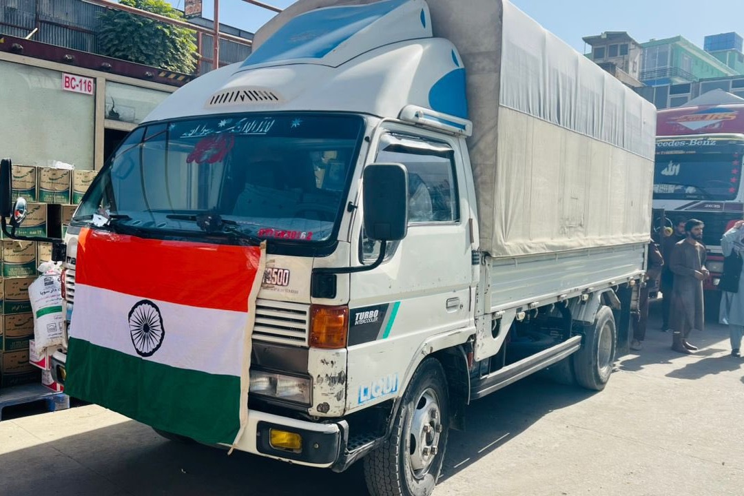 India delivers food items to earthquake-impacted families in Afghanistan