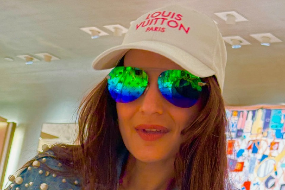 Ameesha Patel shows her playful side as she ‘goofs around’ in Abu Dhabi