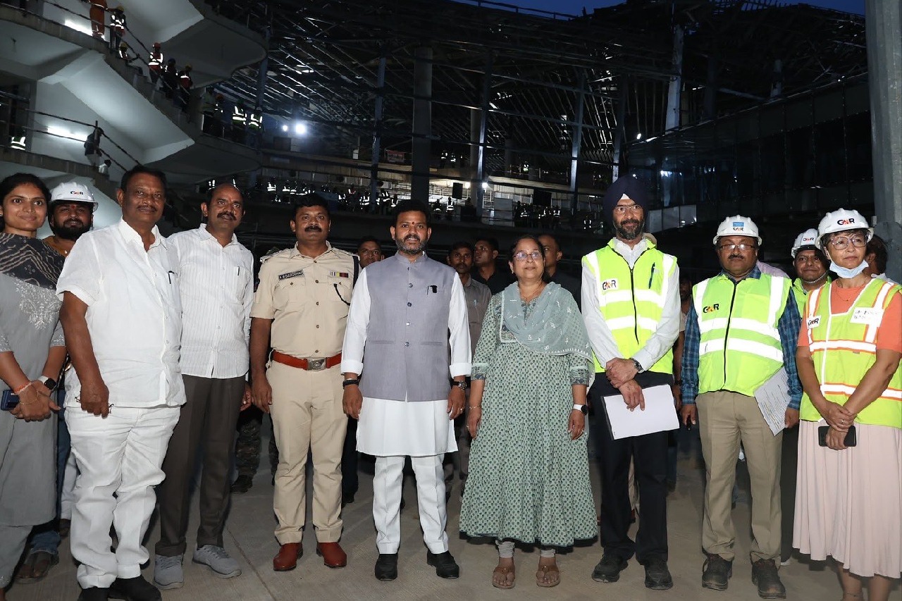 91.7 pc construction work of Bhogapuram Airport completed