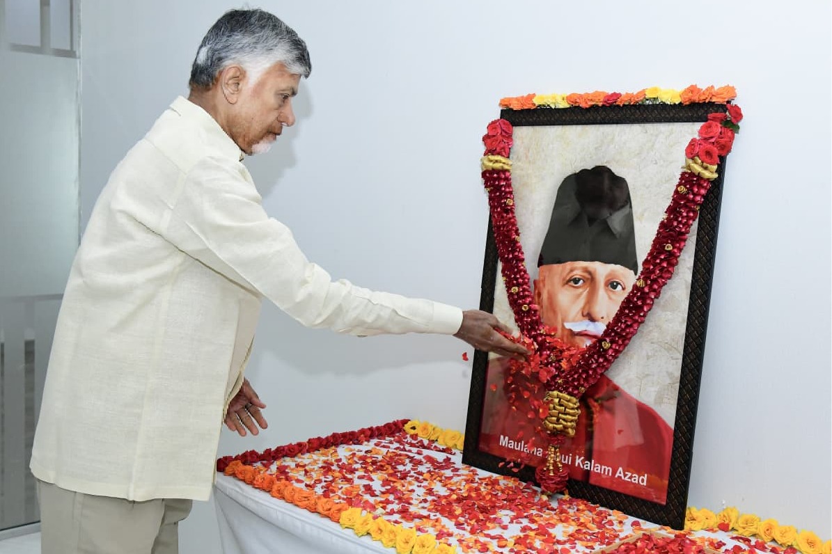 Telangana, Andhra Pradesh CMs recall Maulana Azad's contributions to education sector