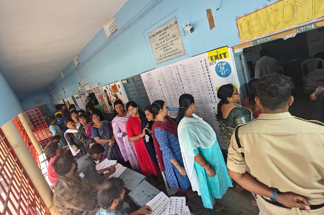 48.43 per cent voter turnout in Telangana's Jubilee Hills by-election