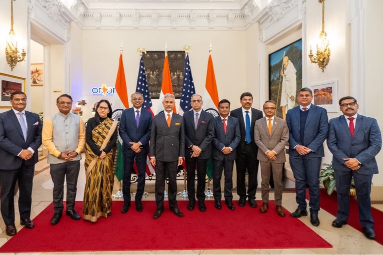 EAM Jaishankar meets Indian envoys in New York to review India-US ties