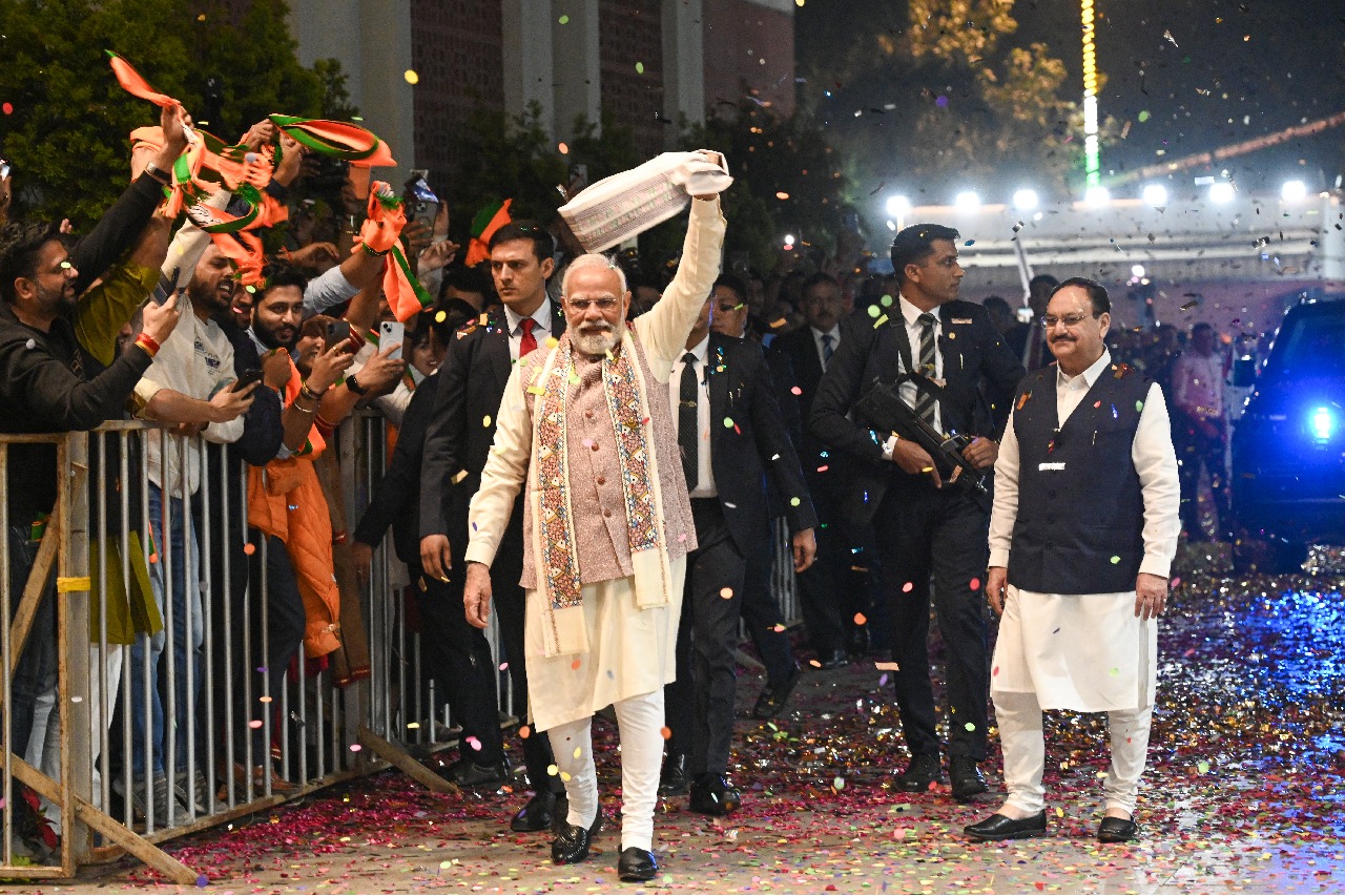 NDA leaders hail Bihar mandate, say voters chose development under Modi–Nitish leadership