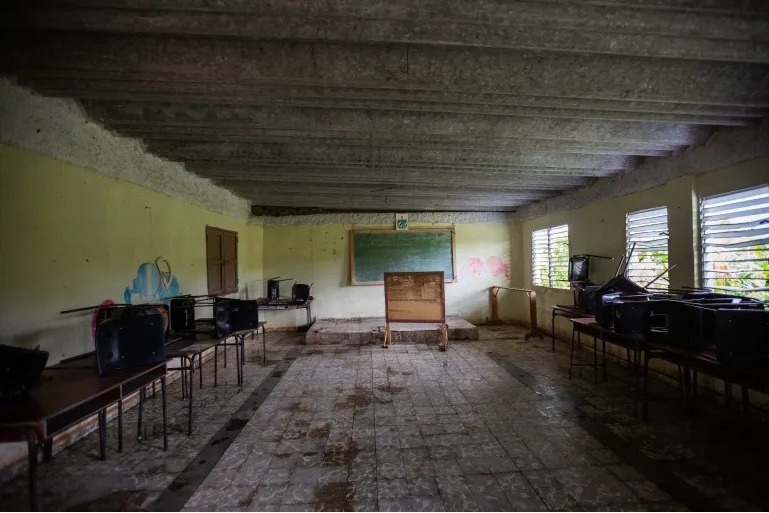 Nearly 477,000 children experiencing disruptions to schooling due to Hurricane Melissa: UN