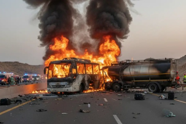 Saudi bus tragedy: Indian Consulate opens camp office in Madinah