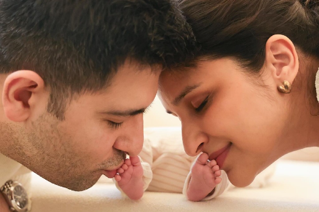 Parineeti Chopra, Raghav Chadha name their son Neer: Our hearts found peace in an eternal drop of life