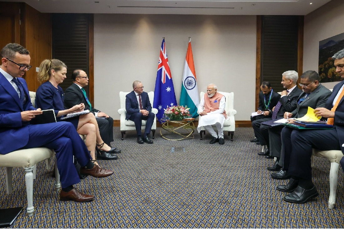 PM Modi, Aus counterpart Albanese discuss progress in defence, nuclear energy ties on G20 sidelines