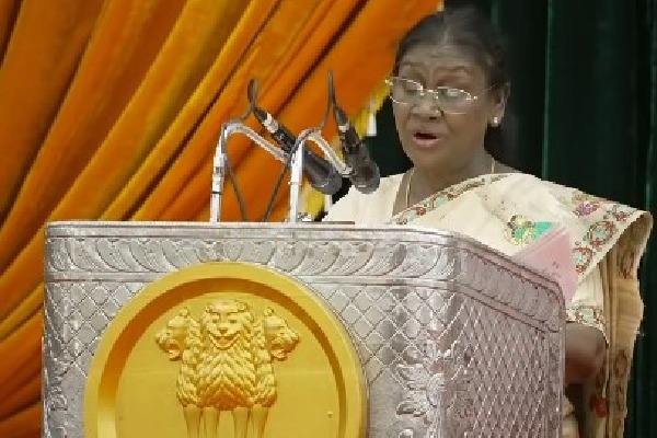 Prez Murmu participates in Sri Sathya Sai Baba’s birth centenary celebrations in Andhra