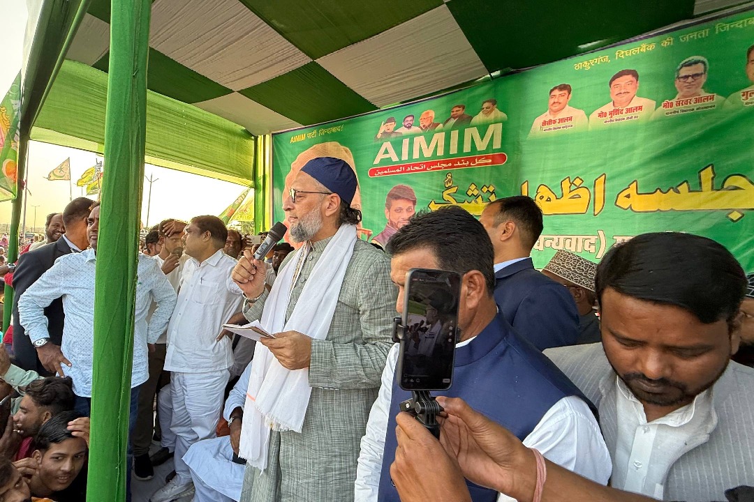 Owaisi thanks Seemanchal people after winning 5 seats in Bihar polls