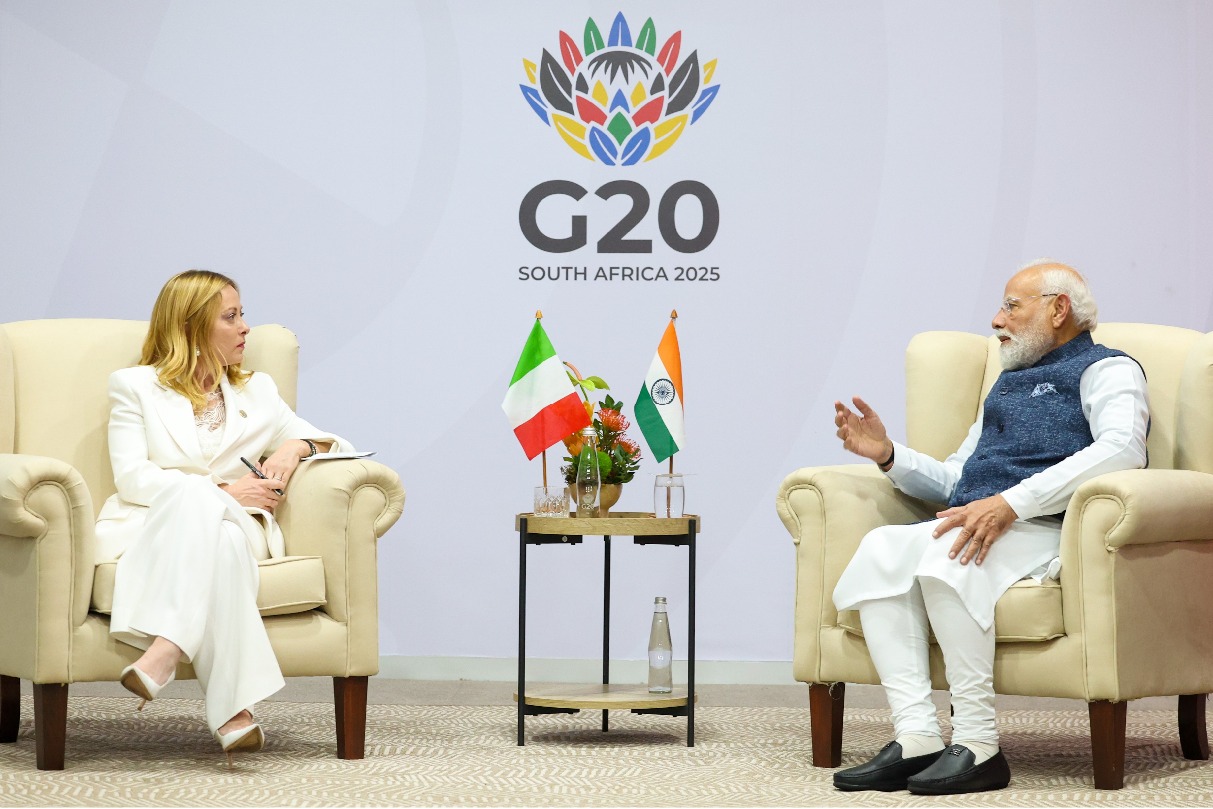 Italian PM Meloni expresses solidarity with India over Red Fort blast