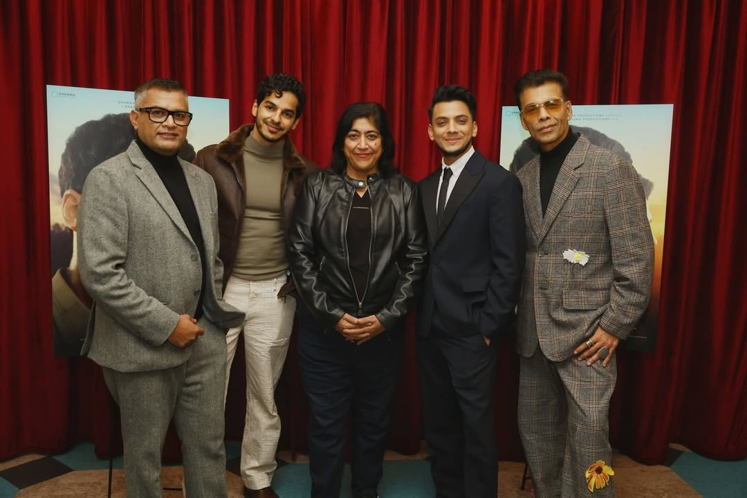 Karan Johar attends the London leg of 'Homebound' screening hosted by Gurinder Chadha