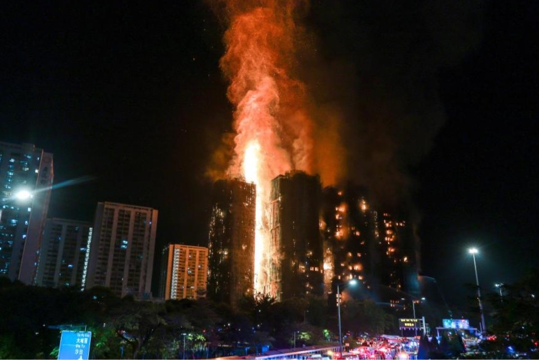 Death toll in Hong Kong building fire rises to 55: Fire department