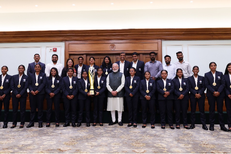 PM Modi's encouraging words for Blind Women’s Cricket Team: 'Meeting with you all makes me proud of nation's success'