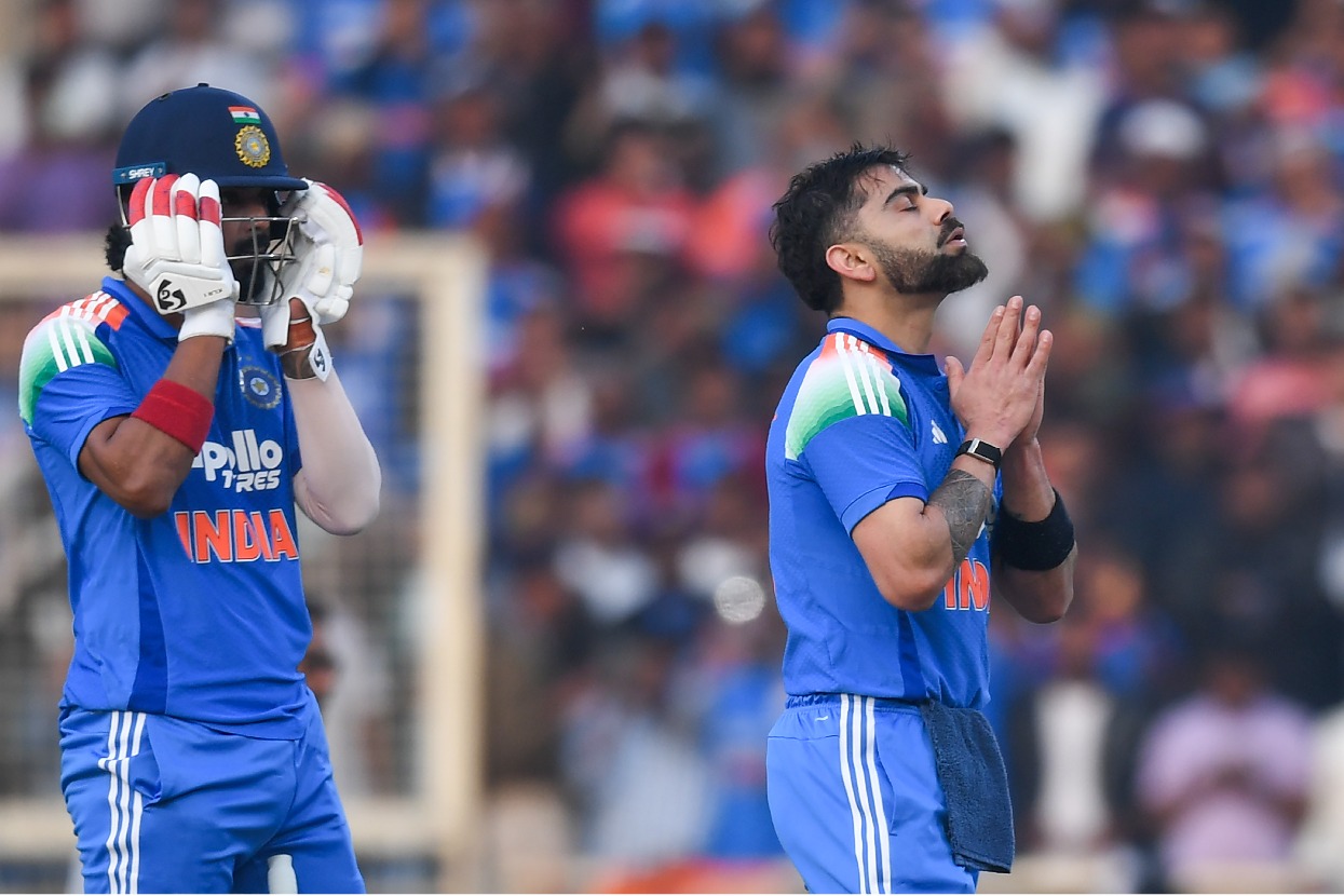 1st ODI: Virat Kohli's ton, Rohit and Rahul fifties power India to 349 against South Africa