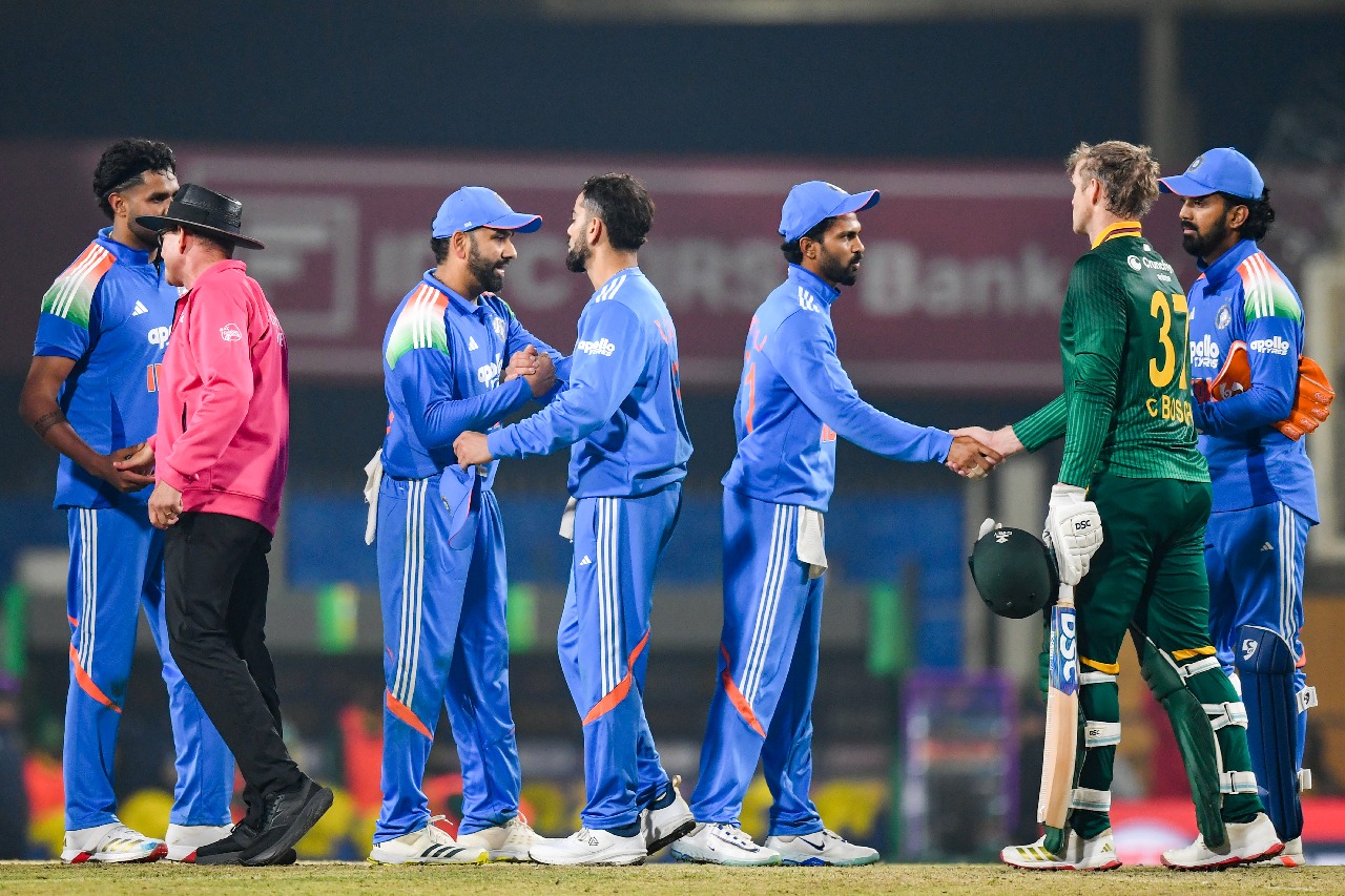 1st ODI: India brush past South Africa in close encounter, take 1-0 lead in three-match series