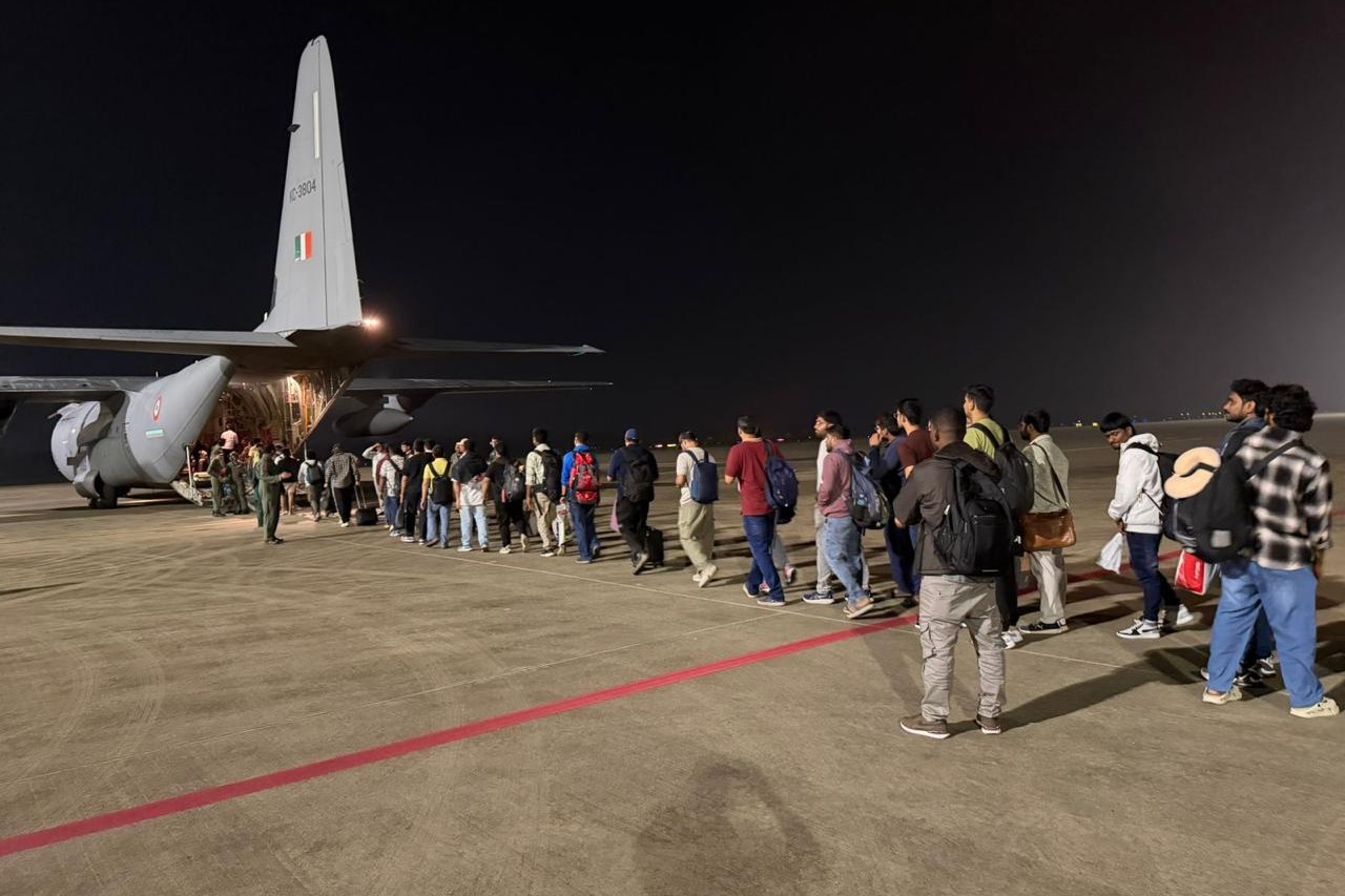IAF evacuates 104 Indian nationals from Cyclone Ditwah-hit Sri Lanka