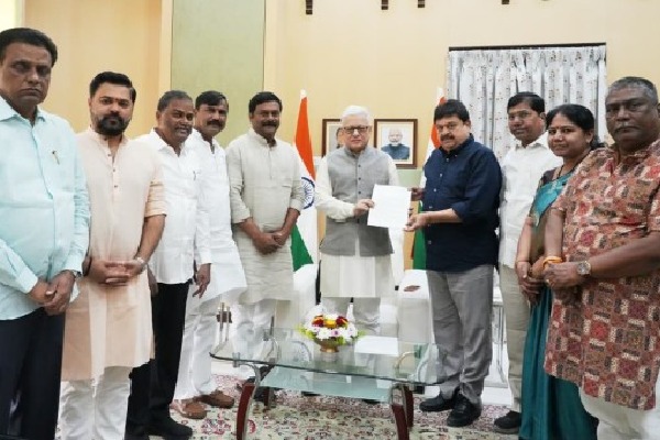 BJP seeks Telangana Guv's intervention to stop land conversion in Hyderabad
